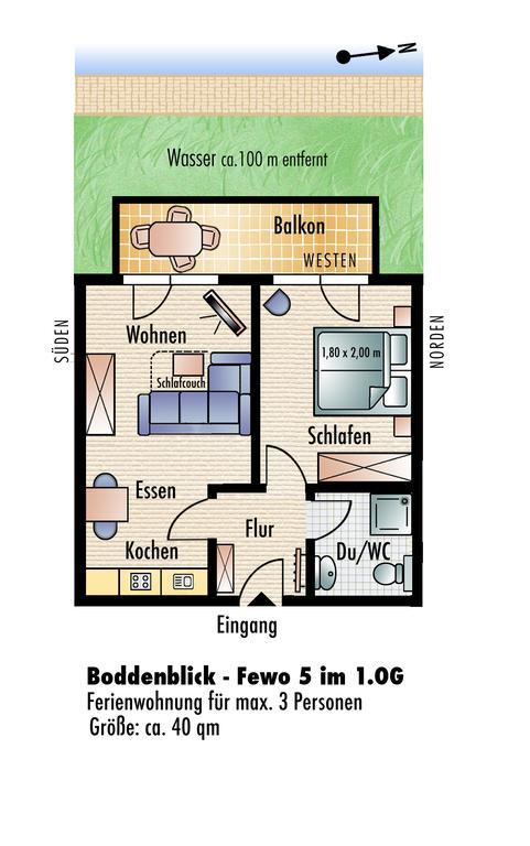 Apartment Boddenblick